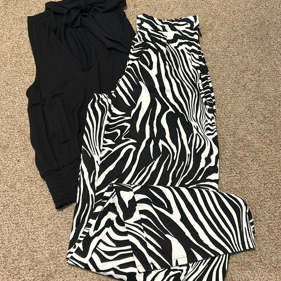 Anthropologie Corey Lynn
Calter Zebra-Striped Pants - Picture 5 of 9